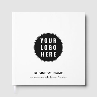 Modern Business Logo and Website Custom Any Color Guest Book