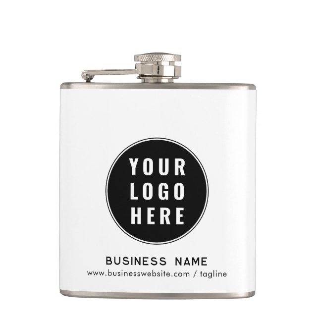 Modern Business Logo and Website Custom Flask (Front)