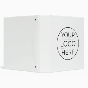 Modern Business Logo Branding 3 Ring Binder