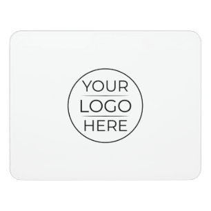 Modern Business Logo Branding Door Sign