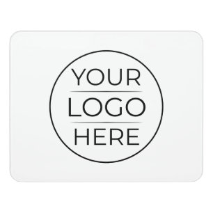 Modern Business Logo Branding Door Sign