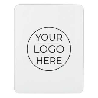 Modern Business Logo Branding Door Sign