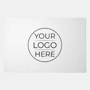 Modern Business Logo Branding Doormat