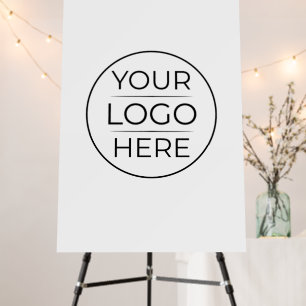 Modern Business Logo Branding Foam Board