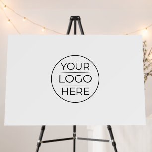 Modern Business Logo Branding Foam Board