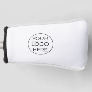 Modern Business Logo Branding Golf Head Cover