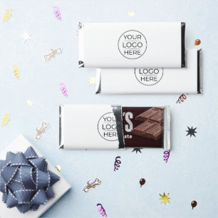 Modern Business Logo Branding Hershey Bar Favors