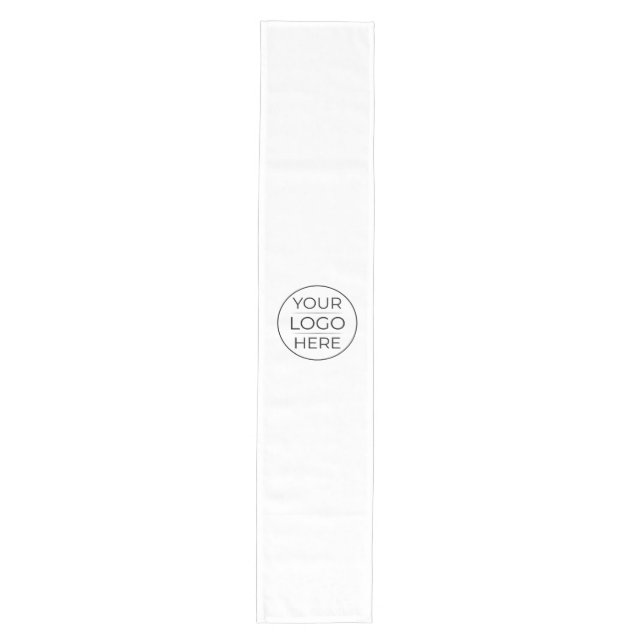 Modern Business Logo Branding Medium Table Runner (Front)