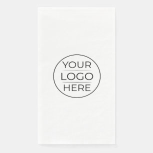 Modern Business Logo Branding Paper Guest Towels