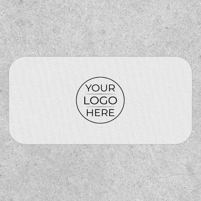Modern Business Logo Branding Patch (Front)