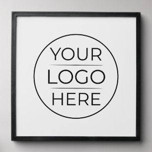 Modern Business Logo Branding Peel And Stick Photo Tile