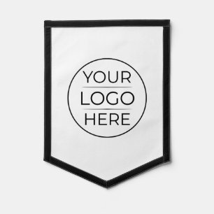 Modern Business Logo Branding Pennant