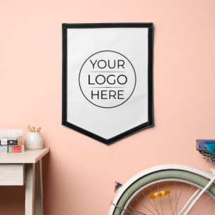 Modern Business Logo Branding Pennant