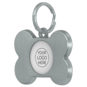 Modern Business Logo Branding  Pet ID Tag