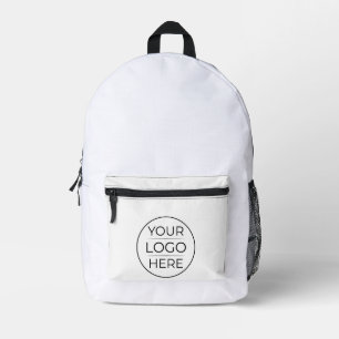 Modern Business Logo Branding Printed Backpack