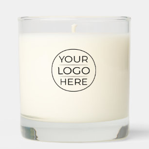 Modern Business Logo Branding Scented Candle