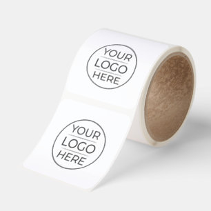 Modern Business Logo Branding Square Sticker