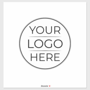 Modern Business Logo Branding Sticker
