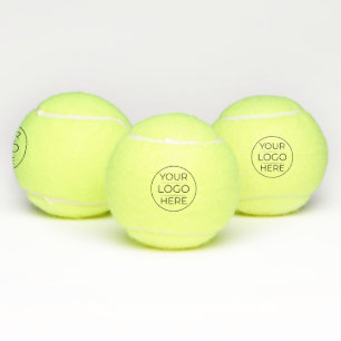 Modern Business Logo Branding Tennis Balls