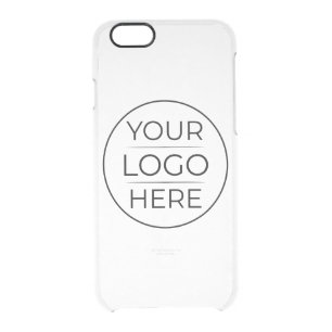 Modern Business Logo Branding Clear iPhone 6/6S Case
