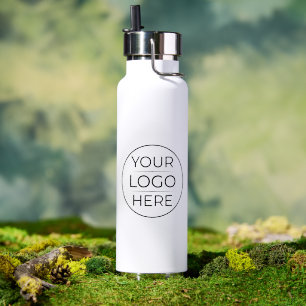 Modern Business Logo Branding Water Bottle