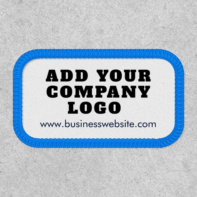 Modern Business Logo Co-workers Promotional Patch (Front)