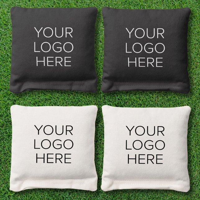 Modern Business Logo Cornhole Bags (Creator Uploaded)