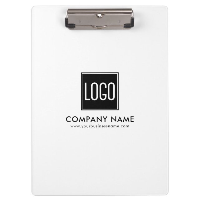 Modern Business Logo | Corporate Company Clipboard (Front)
