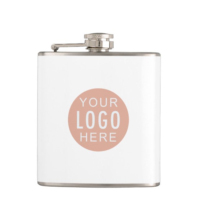 Modern Business Logo Corporate Employees Custom Flask (Front)