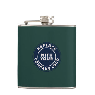Modern Business Logo Corporate Events Custom Flask