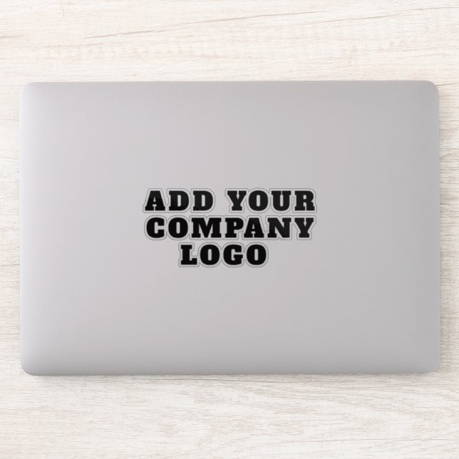 Modern Business Logo Corporate Executive Laptop Sticker (Computer)