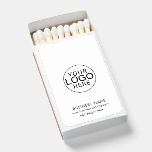 Modern Business Logo Corporate Promotional Swag Matchboxes