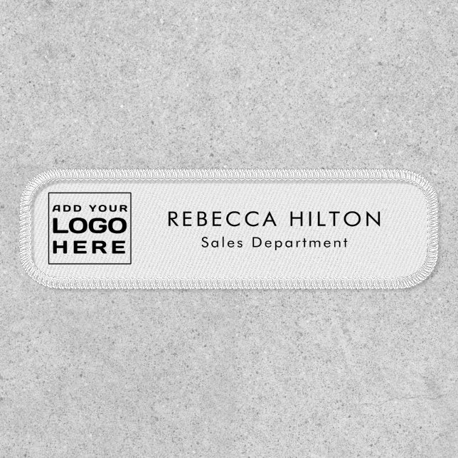 Modern Business Logo Coworkers Custom Patch (Front)