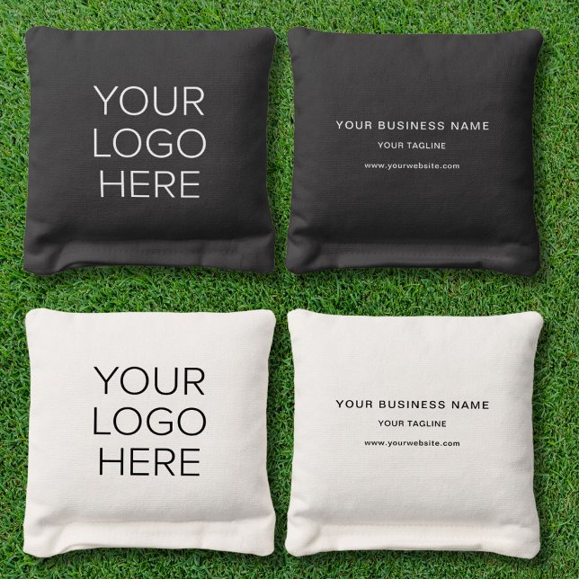 Modern Business Logo Custom Cornhole Bags (Creator Uploaded)