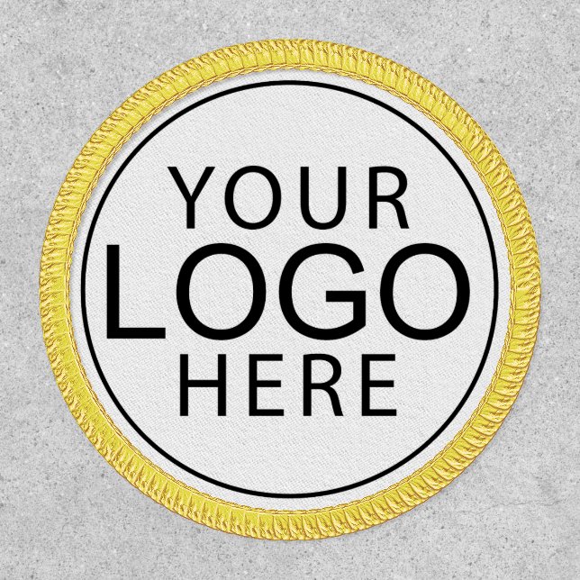 Modern Business Logo Custom Corporate Events Patch (Front)