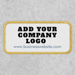 Modern Business Logo Elegant Coworkers Custom Patch