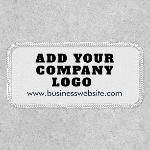 Modern Business Logo Elegant Employees Custom Patch