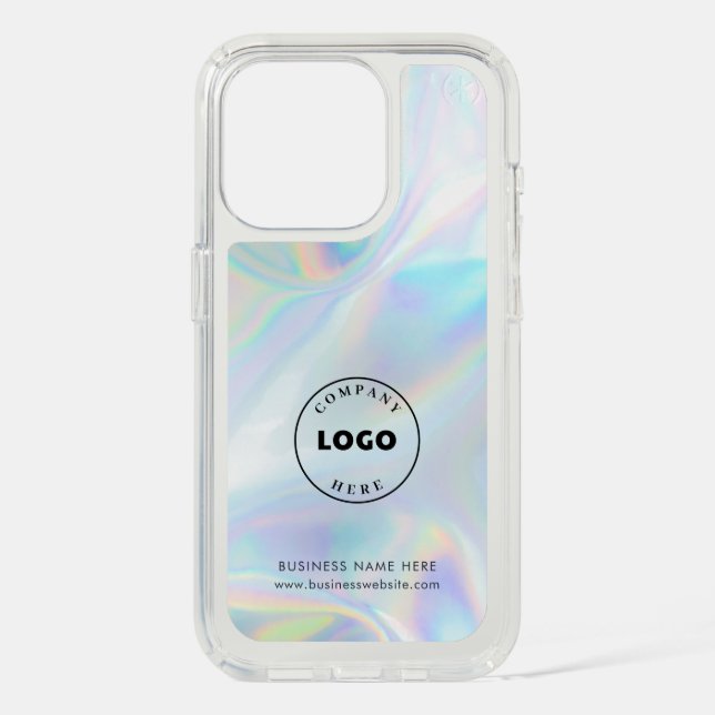 Modern Business Logo Employee Staff Speck iPhone Case (Front)