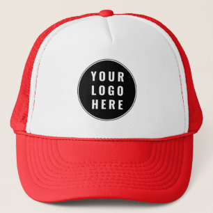 Modern Business Logo Employees Custom Trucker Hat