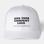 Modern Business Logo Employees Staff Custom<br><div class="desc">Add your brand logo and website address to this cute hat that's perfect to passively advertise your new or established business. Perfect for trade shows, employees, and clients. Other colors available. No minimum order quantity and no setup fee. Order as many or as fewer as required for your established or...</div>