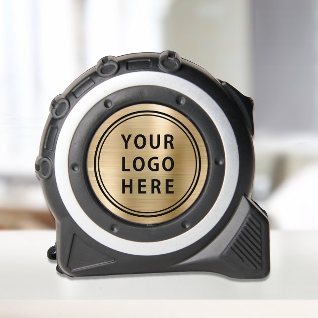 Modern Business Logo Gold Tape Measure (Creator Uploaded)