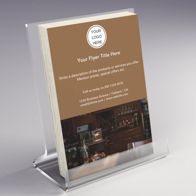 Modern Business Logo l Marketing Catering Photo Flyer (Creator Uploaded)