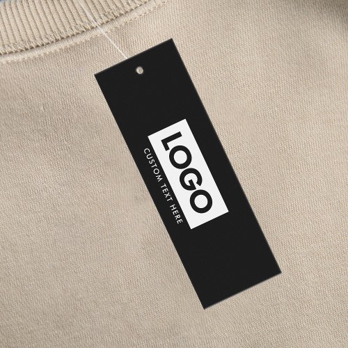 Modern Business Logo Label Clothing Hang Tag