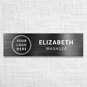 Modern Business Logo Name Tag