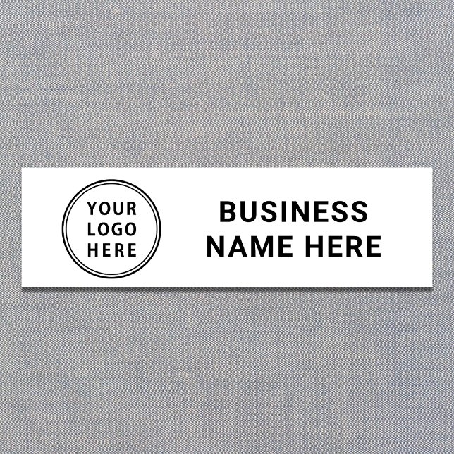 Modern Business Logo Name Tag (Creator Uploaded)