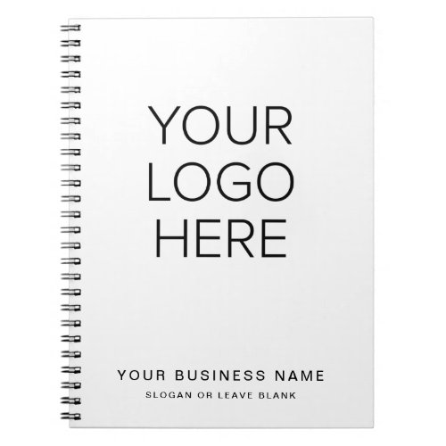Modern Business Logo Notebook