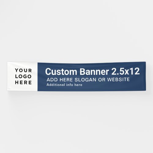 Modern Business Logo Professional 25x12 Banner