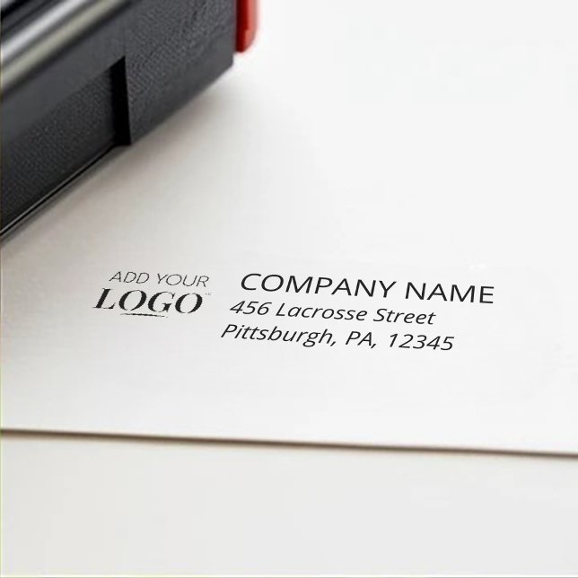 Modern Business Logo Professional Corporate Office Self-inking Stamp (Creator Uploaded)