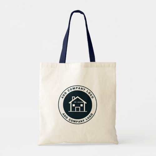 Modern Business Logo Simple Custom Tote Bag