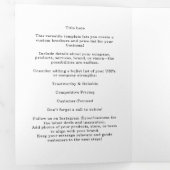 Modern Business Logo | Simple Trifold Design (Inside First)